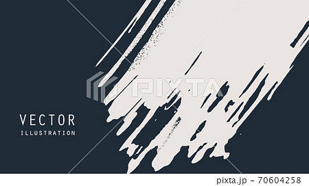 Abstract ink brush banners with grunge effect 70604258