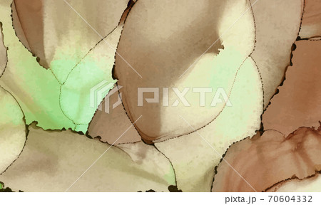 Alcohol ink vector texture banner. Fluid ink abstract background. 70604332