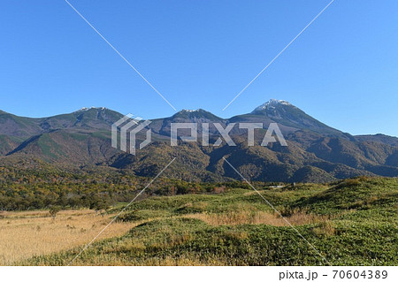 世界遺産_知床五湖_遊歩道_景色_知床連山_自然_1 世界遺産_知床五湖_遊歩道_景色_知床連山_自然_1 70604389