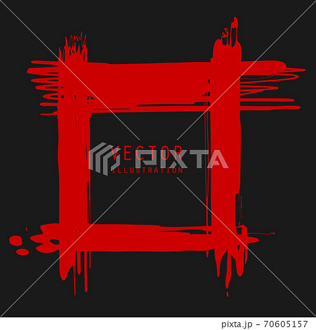 vector splats splashes and blobs of red ink paint in different shapes drips vector splats splashes and blobs of red ink paint in different shapes drips 70605157