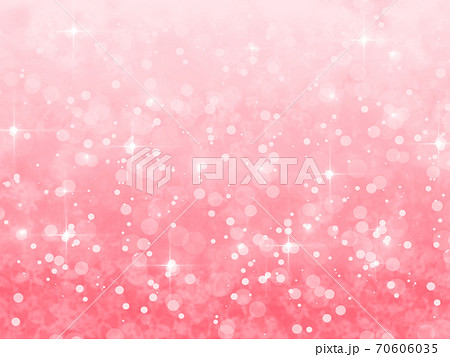 キラキラピンク背景のイラスト素材