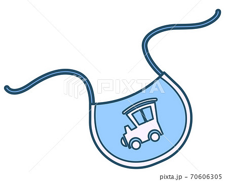 Bib with straps for boy kid, boyish clothes 70606305