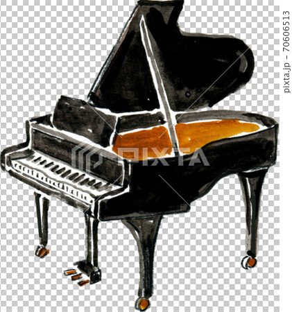 Grand Piano Stock Illustration