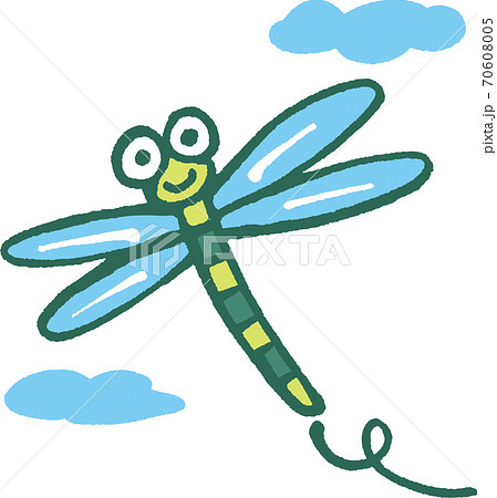 トンボのイラスト素材