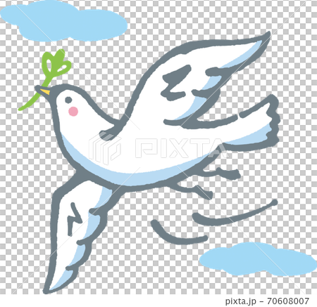 鳩のイラスト素材