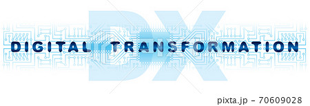 デジタルトランスフォーメーション 70609028