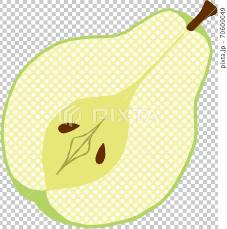Pear cross section 70609049
