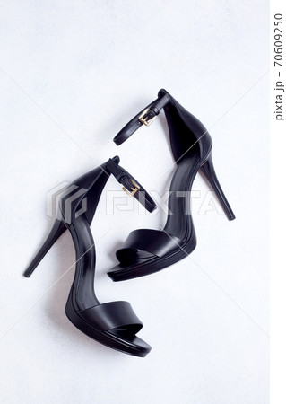 black high-heeled sandals black high-heeled sandals 70609250