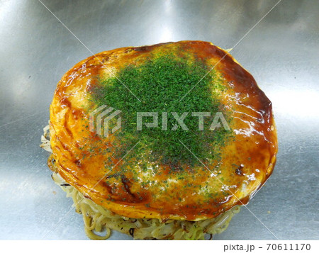 お好み焼き村で食べたお好み焼き お好み焼き村で食べたお好み焼き 70611170