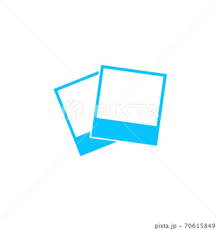 Photos icon flat. 70615849