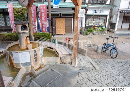 三朝温泉 の町並みと施設 三朝温泉 の町並みと施設 70616704
