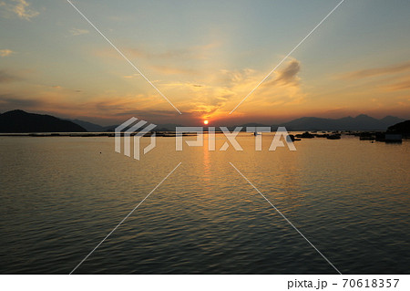 夕日 海 風景 70618357