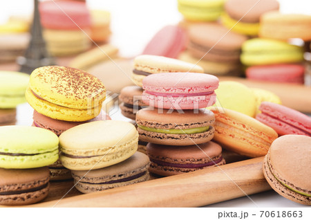 たくさんのマカロン(撮影協力 ミルティーココ) たくさんのマカロン(撮影協力 ミルティーココ) 70618663