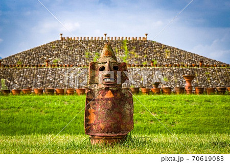 上毛野はにわの里公園の古墳と埴輪 70619083