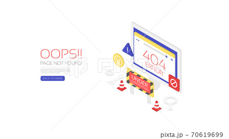 Isometric 404 error 70619699