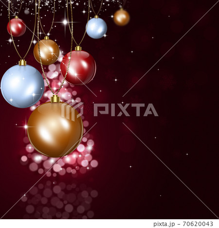 Holiday Bokeh Christmas Balls 70620043