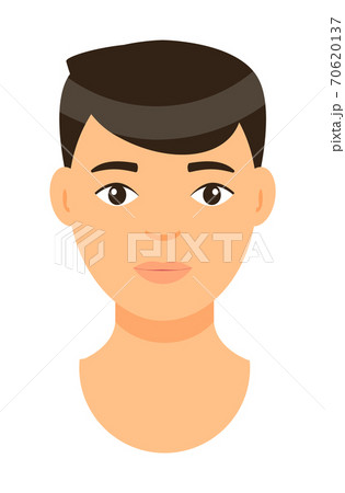 Avatar of brown-haired young man isolated at white, caucasian person, face of white guy, user Avatar of brown-haired young man isolated at white, caucasian person, face of white guy, user 70620137