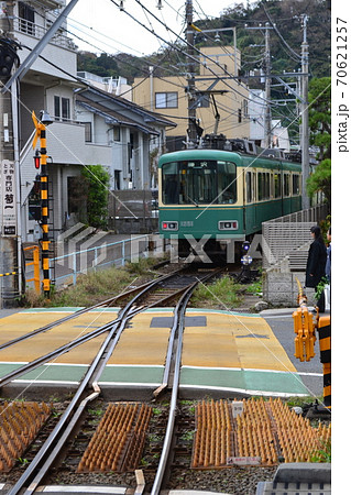 江ノ島電鉄のかわいい電車 江ノ島電鉄のかわいい電車 70621257