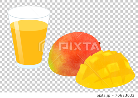Mango Juice Stock Illustration
