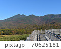 世界遺産_知床五湖_遊歩道_景色_知床連山_自然_7 70625181