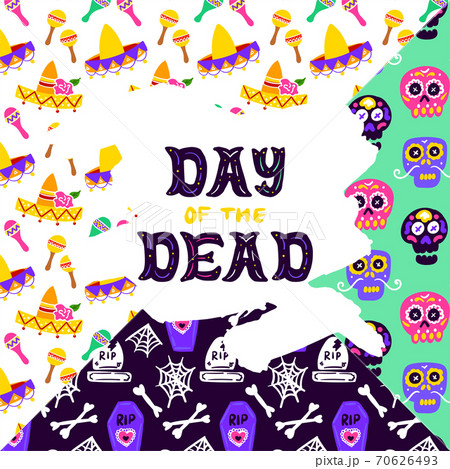 Day of Dead Lettering Concept Day of Dead Lettering Concept 70626493