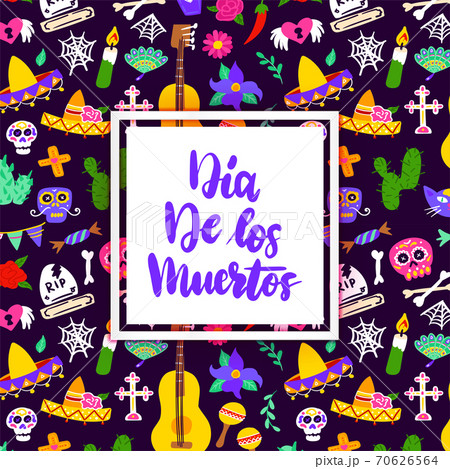 Dia Muertos Lettering Concept Dia Muertos Lettering Concept 70626564