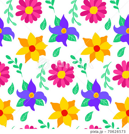 Floral Mexican Seamless Pattern Floral Mexican Seamless Pattern 70626573