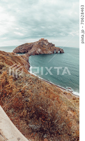 Gaztelugatxe island on Vizcaya, Spain 70628463