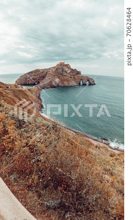 Gaztelugatxe island on Vizcaya, Spain Gaztelugatxe island on Vizcaya, Spain 70628464