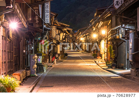 《長野県》奈良井宿・木曽の宿場町 70628977