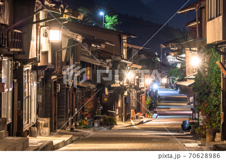 《長野県》奈良井宿・木曽の宿場町 70628986