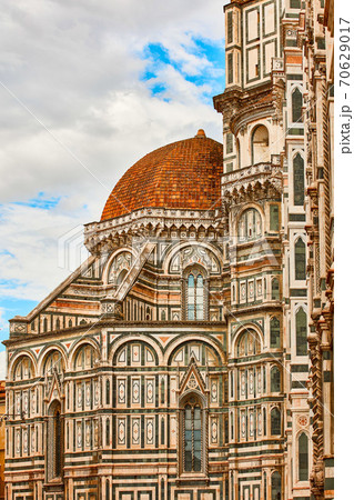 acrhitecture detail Cathedral Santa Maria del Fiore Florence Tuscany Italy landmark 70629017