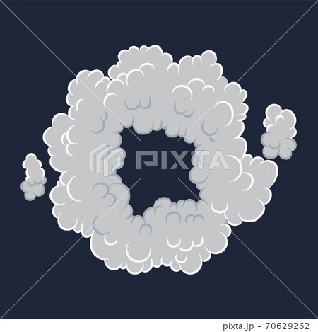 Explosion. Cartoon bomb explode effect with smoke effect. Comic boom vector illustration. Clipart element for game, print, advertising, menu or web design Explosion. Cartoon bomb explode effect with smoke effect. Comic boom vector illustration. Clipart element for game, print, advertising, menu or web design 70629262
