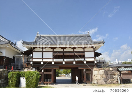 【広島県】広島城表御門 【広島県】広島城表御門 70636060