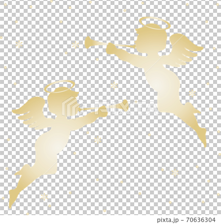 クリスマス 天使 イラスト素材 クリスマス 天使 イラスト素材 70636304