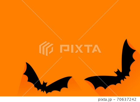 Halloween party banner , Bats paper cute isolated on yellow background, space for text , sale banner template ,website, poster, vector illustration Halloween party banner , Bats paper cute isolated on yellow background, space for text , sale banner template ,website, poster, vector illustration 70637242