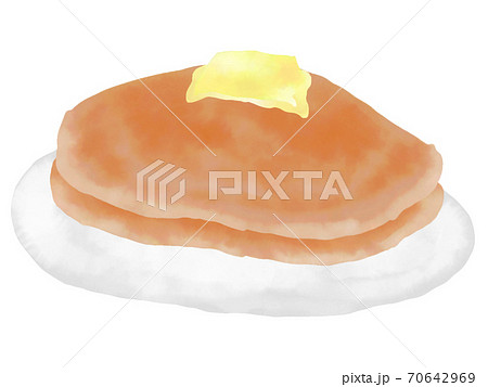 ホットケーキのイラスト ホットケーキのイラスト 70642969