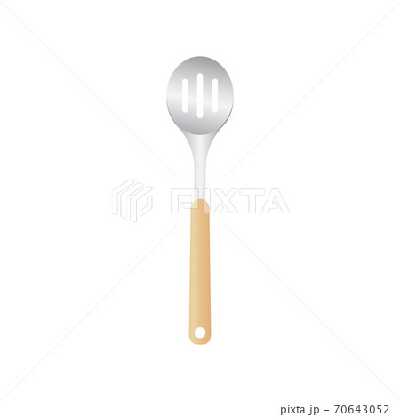 Spatula vector illustration isoalted on white background. Metal tool for cooking with wooden handle. Suitable for 3d Realistic Mockup. 15/35 Spatula vector illustration isoalted on white background. Metal tool for cooking with wooden handle. Suitable for 3d Realistic Mockup. 15/35 70643052