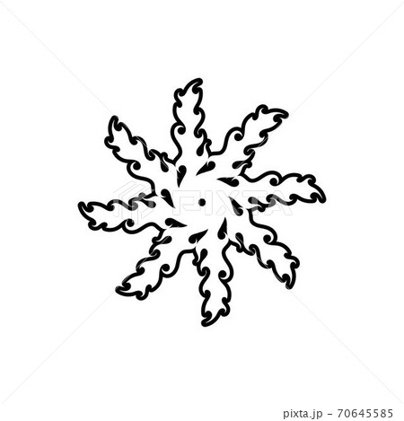 tribal flame vector symbol image template tribal flame vector symbol image template 70645585