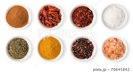 set of Bowl with spices 70645842