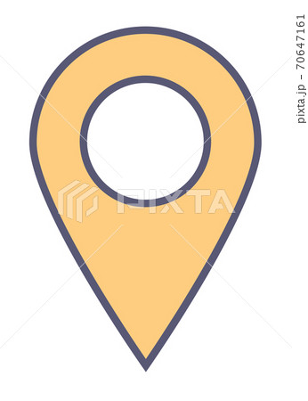 Location pointer or geotag, navigation and gps marker 70647161