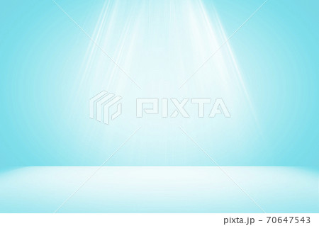 Blue gradient background with lighting effect of spotlight. 70647543