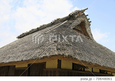鳥居建民家の屋根 (愛知県岩倉市) 鳥居建民家の屋根 (愛知県岩倉市) 70648061