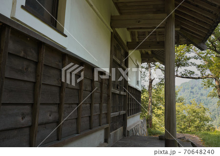 《鳥取県》羽衣石城模擬天守の外観 《鳥取県》羽衣石城模擬天守の外観 70648240
