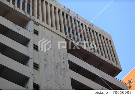 3 Oct 2020 a Yau Ma Tei Carpark Building at hong kong 3 Oct 2020 a Yau Ma Tei Carpark Building at hong kong 70650905