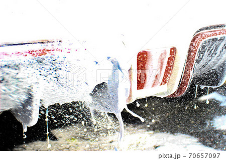 フォームランスによる吹き付け フォームランスによる吹き付け 70657097