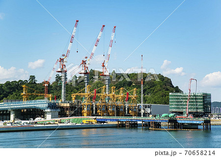 橋梁工事 インフラ工事 橋梁工事 インフラ工事 70658214
