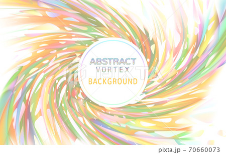 Abstract colorful vortex element BG with copy space 70660073