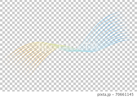 Streamlined delicate colorful lines_water_wind_ventilation 70661145