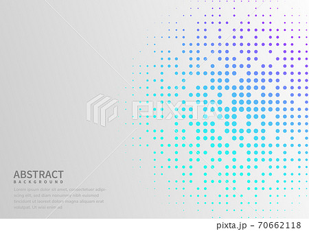 Blue and purple Random Dots Background. Creative Design Templates on gray background. Blue and purple Random Dots Background. Creative Design Templates on gray background. 70662118